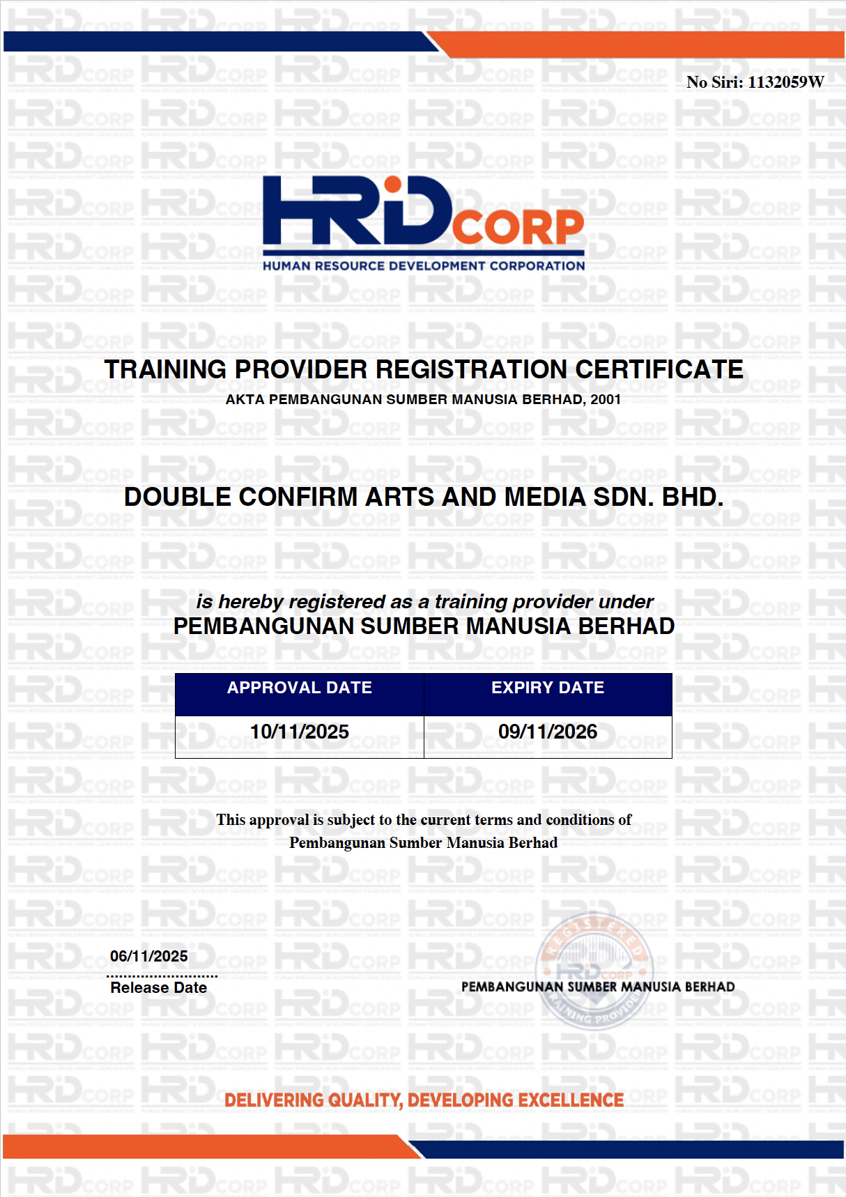 Media training Cert